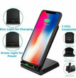 Fast Qi Wireless Charging Stand Dock Charger For IPhone 8 X XS 11 12 13 Pro Max