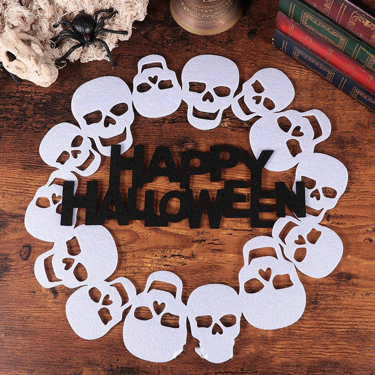 Halloween Felt Decoration Pendant Ghost Festival Venue