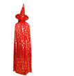 Halloween Cloak Children Adult Costume Props Bronzing Pumpkin Cloak Witch Cloak Cloak