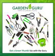 Garden Guru Stainless Steel Hand Rake Soil Tiller with Ergonomic Handle, Great for Gardening, Cultivating, Loosening Soil & Spreading Mulch, Raking Flower Beds