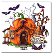 Halloween Cat Square Rhombus Cartoon Embroidery Diamond Painting