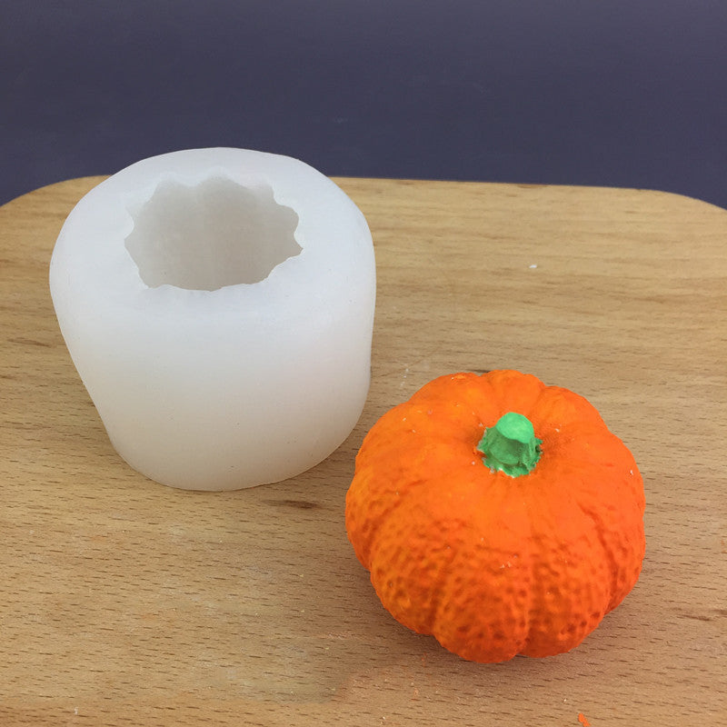 3D Halloween Pumpkin Shape Silicone Mold