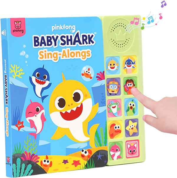 Baby Shark Sing-Alongs 10-Button Sound Book