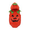 Children's Halloween Pumpkin Jumpsuit Cute Sleeveless