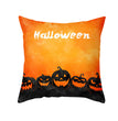 New Product Halloween Pillowcase Pumpkin Letter Fly Velvet Pillow Cushion Cover