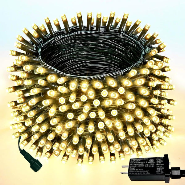 75.8 ft 200 LED Christmas String Lights with Timer