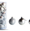 Christmas Decoration Electroplating Plastic Christmas Ball Set