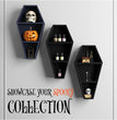 Halloween Coffin Shelving Is Ghostly Gothic