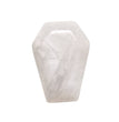 Natural Crystal Agate Mini Coffin Plate Pendant Piece Gem Small Plate Halloween Decorations