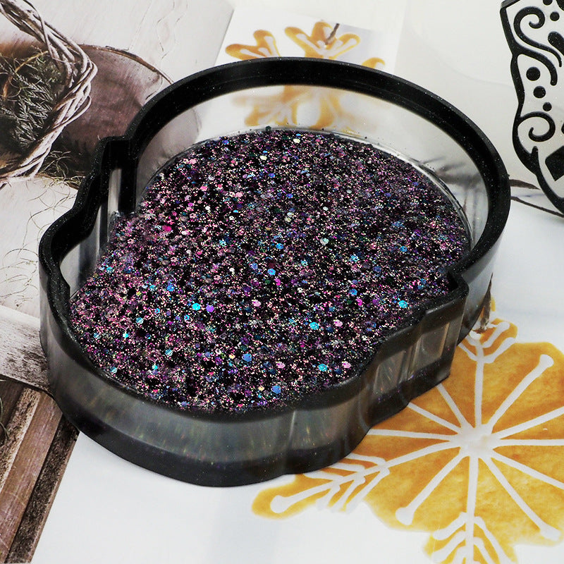 Diy Crystal Drop Glue Mold Halloween Skull Storage Box