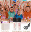 Portable Karaoke Machine - Wireless Speaker with High-Definition Mic - Enhanced Bass & Seamless Connection - Perfect for Adult Home Parties, Birthday Celebrations