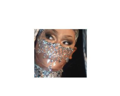 Business Tour Costumes Printed Sequined Skirt Full Of Diamonds