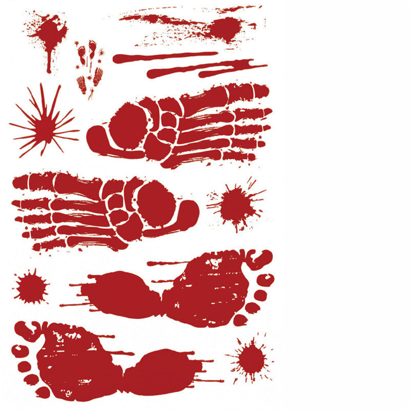 Halloween Decoration Bloodmark Wall Sticker Window Sticker