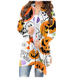 New European And American Casual Halloween Theme Printed Jacket Small Cardigan