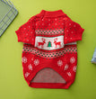 Christmas Tree Elk Christmas Dog Sweater