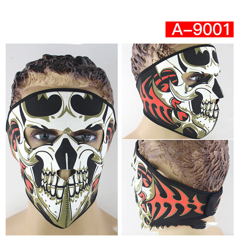 Outdoor Sports Cycling Mountaineering Skiing Halloween Skull Mask