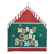 Christmas Decoration English Alphabet Chair Cover