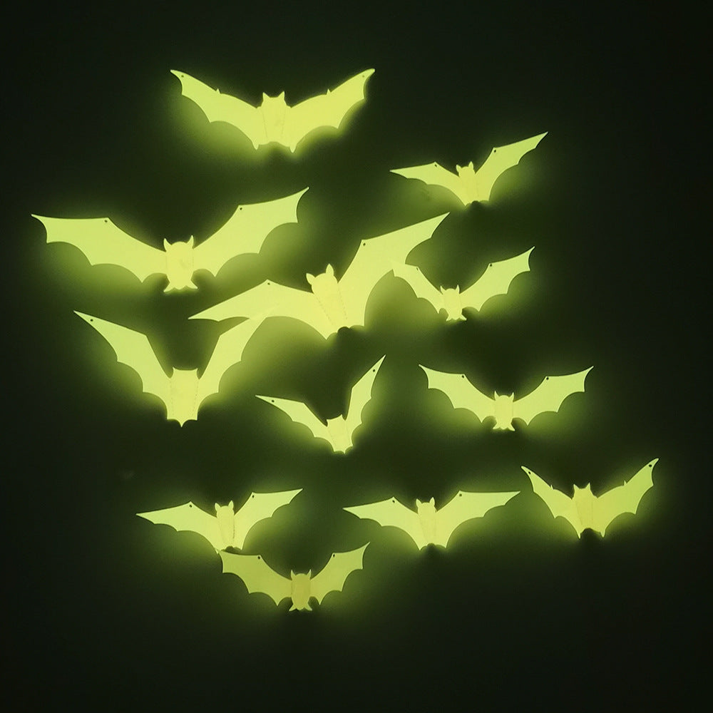 Halloween Pumpkin Bat Shape Craft Hanging Decoration