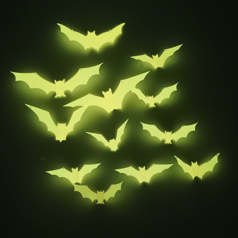 Halloween Pumpkin Bat Shape Craft Hanging Decoration