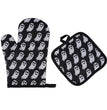 Halloween Pattern Microwave Oven Insulated Gloves