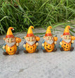 New Halloween Decorations Pumpkin Old Man Statue Home Resin Crafts
