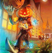 Painting Halloween Full Square Diamond Cartoon Embroidery Cross Stitch Kit