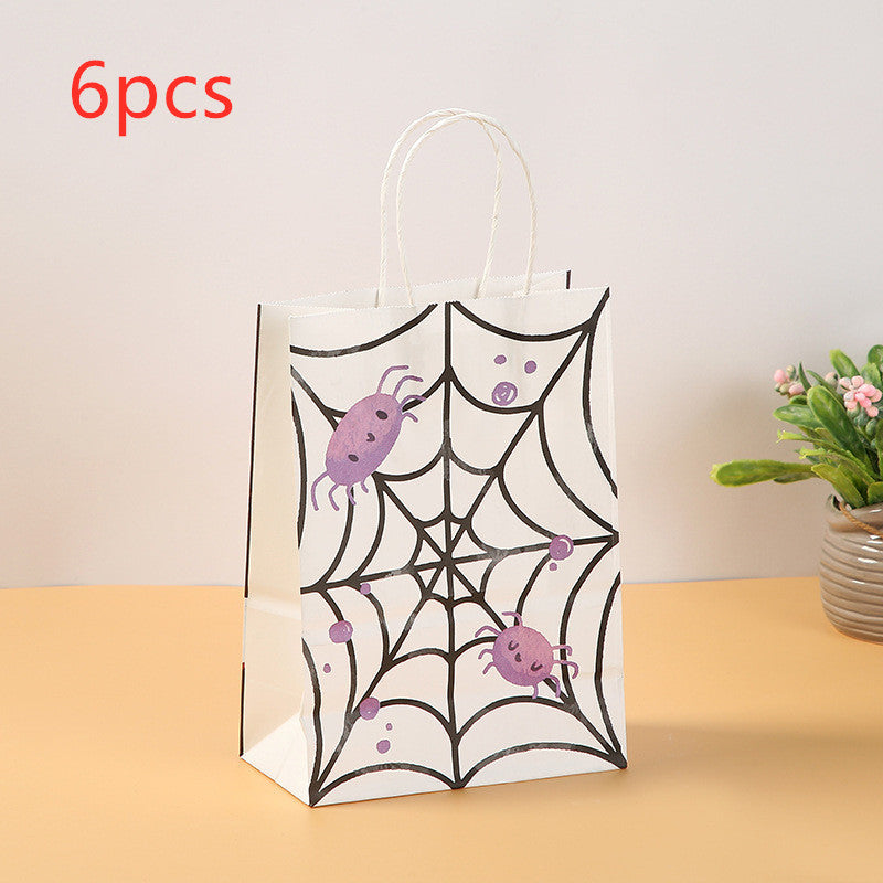 Halloween Pumpkin Handheld Paper Bag Kindergarten