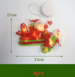 LED Suction Cup Window Hanging Lights Christmas Decoration