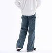 Trend Straight Leg Multi-pocket Jeans Design