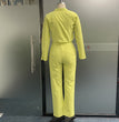Fashion Casual Loose Solid Color Trousers Two-piece Set