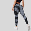 High Waist Hip Lift High Elastic Tie-dye Seamless Yoga Pants
