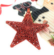 Christmas Three-dimensional Plastic Mesh Star Decoration