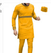 Halloween Costumes African Men's Clothing Traditional Outerwear Suits