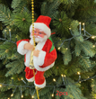 Santa Claus Climbing Ladder Electric Santa Claus Climbing Ladder