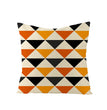 Home Halloween Pumpkin Linen Pillow Cover