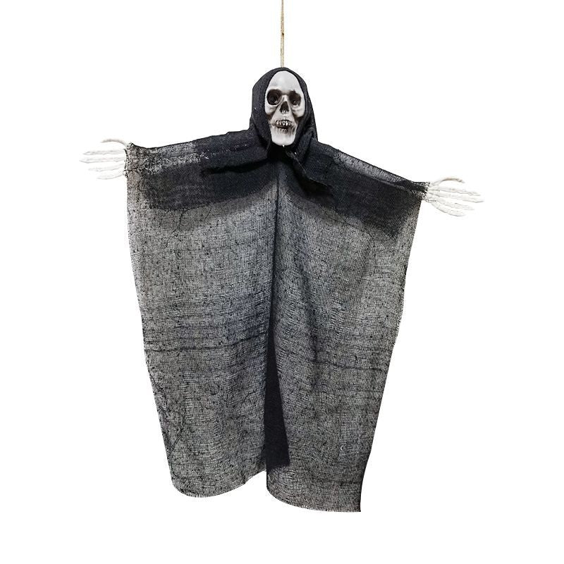 Halloween Venue Layout Props Ghost Face Door Hanging