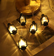 Halloween Retro Kerosene Lamp Style Holiday Room Decorative String Lights