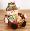 Christmas Decorations New Christmas Candy Basket Christmas Tabletop Ornaments Children's Candy Decorations