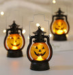 Halloween Oil Lamp Portable Pumpkin Lantern Skull Decoration