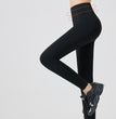 Silk Cashmere Fleece-lined Suspension Yoga Pants