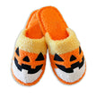 Candy Corn Jack O Lantern Slippers Halloween Corn Jack-o'-lantern Slippers
