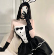 Halloween Cute Rabbit Large Maid Nightgown
