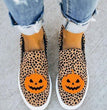 Halloween Bat Canvas Flat Shoes