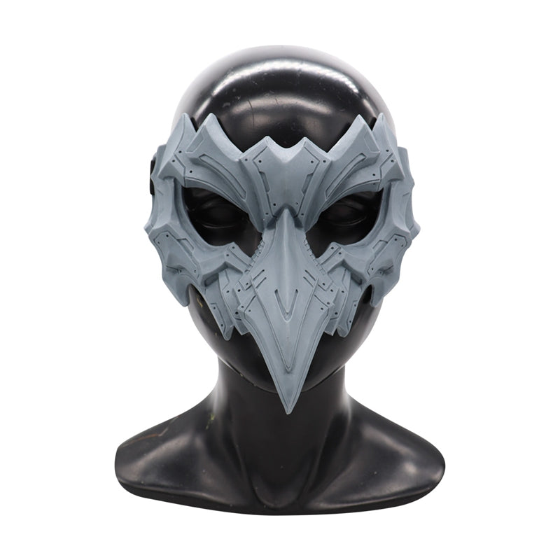 Smiling Mask Halloween Party Props Masquerade Funny Scary Dark Bullet Shadow Yin
