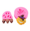 Halloween Pumpkin Head Skull Silicone Mould