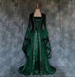 Women's Halloween Medieval Art Retro Dress