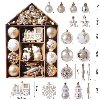 Christmas Ball Decorative Set