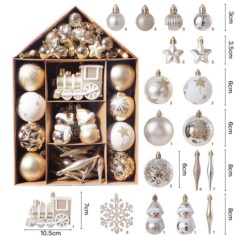 Christmas Ball Decorative Set