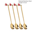 Merry Christmas Spoons Xmas Party Tableware Ornaments Christmas Decorations
