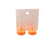 Halloween Fun Three-dimensional Pumpkin Earrings